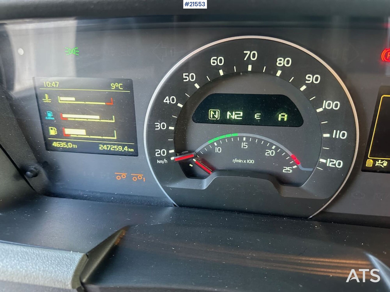 Camión multibasculante Volvo FH500 krokbil 8x2 m/ 21 t krok.