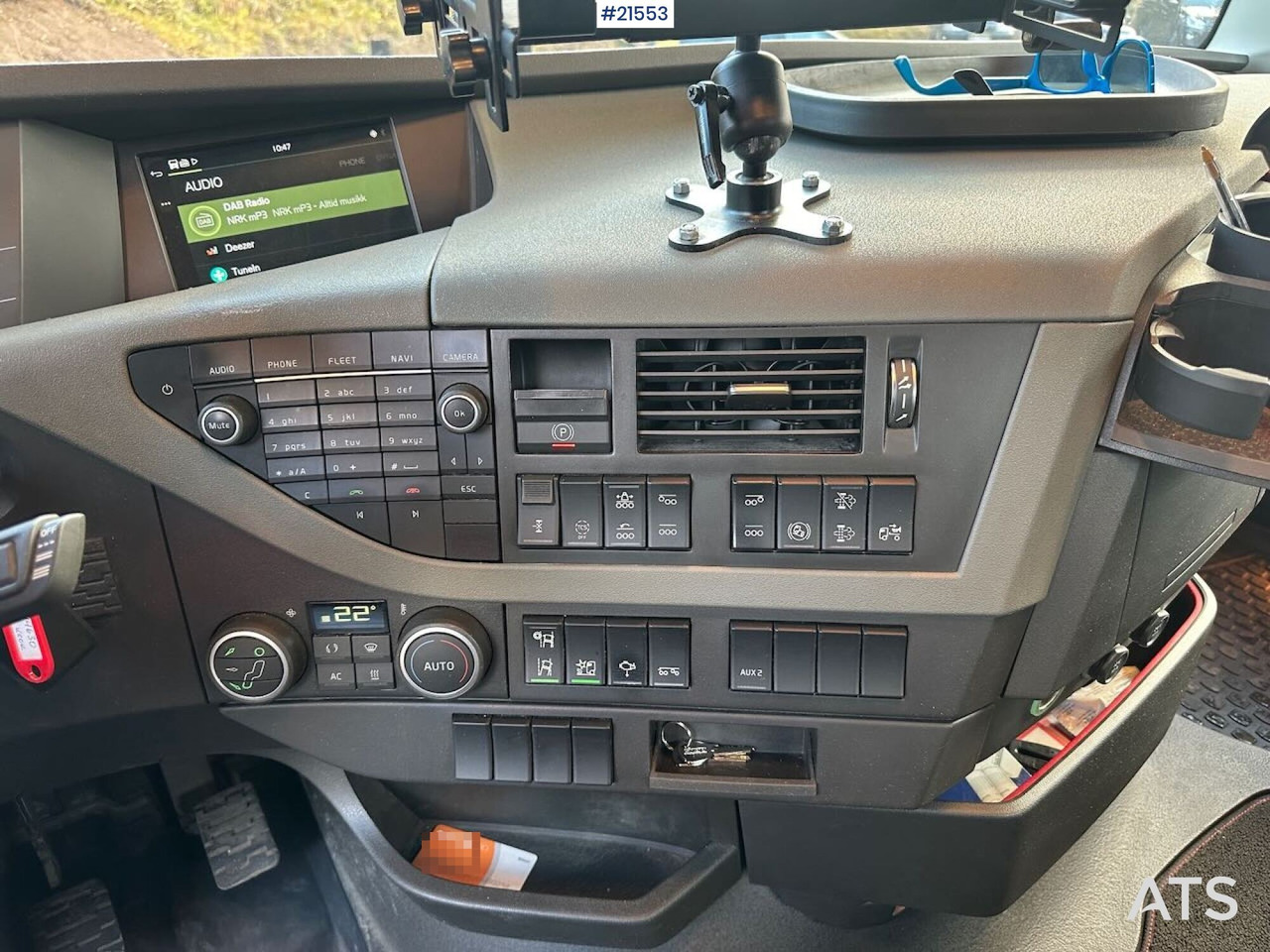 Camión multibasculante Volvo FH500 krokbil 8x2 m/ 21 t krok.