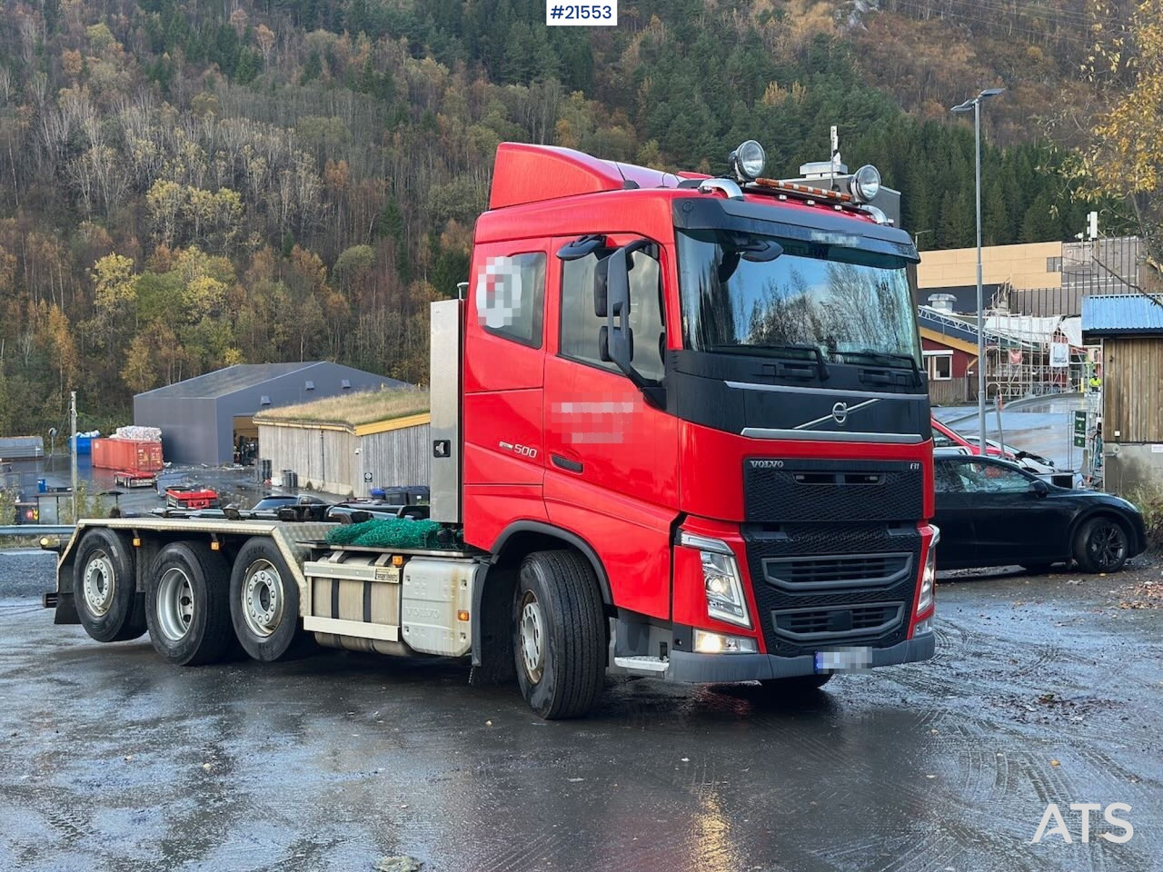 Camión multibasculante Volvo FH500 krokbil 8x2 m/ 21 t krok.