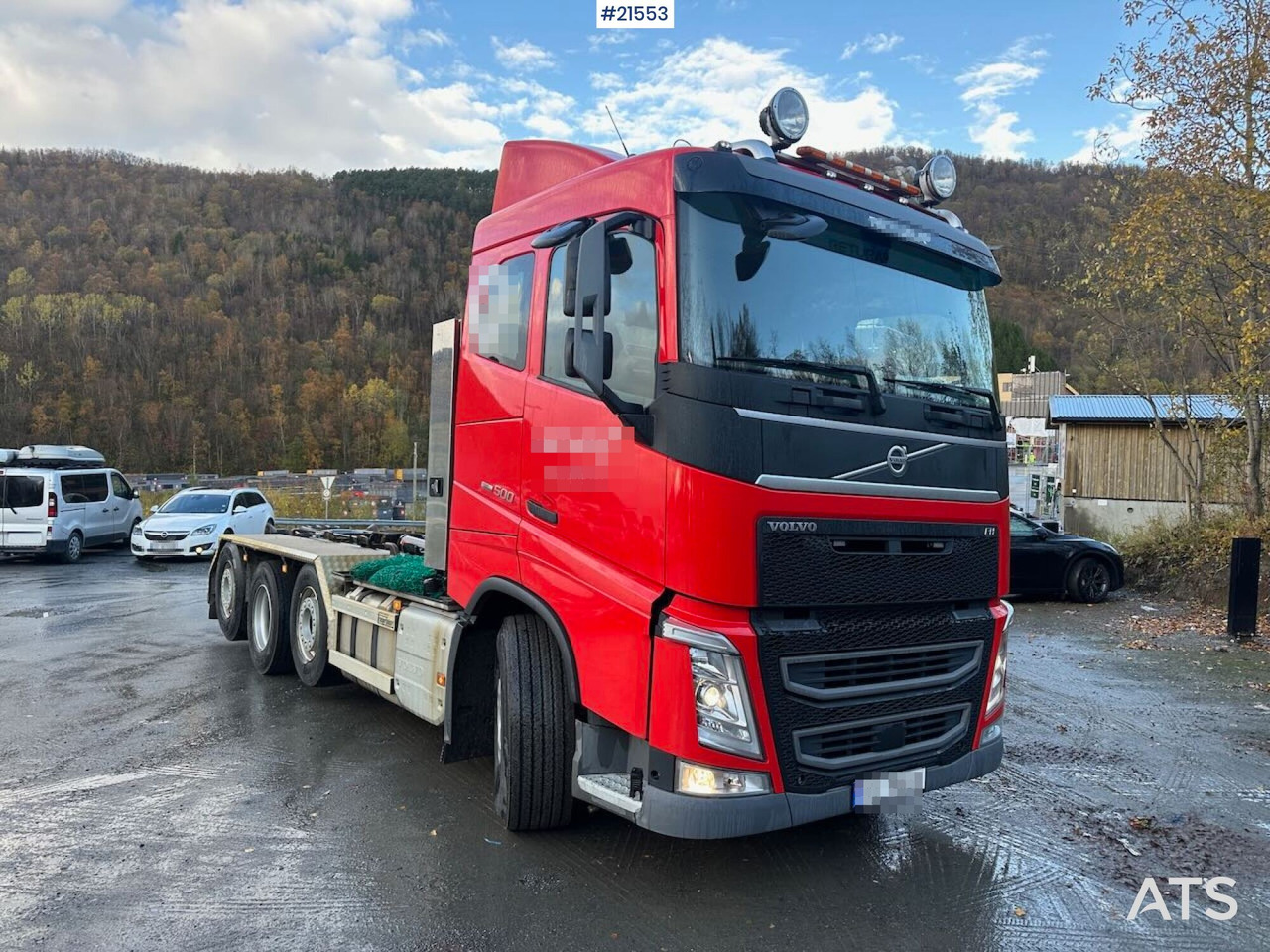 Camión multibasculante Volvo FH500 krokbil 8x2 m/ 21 t krok.