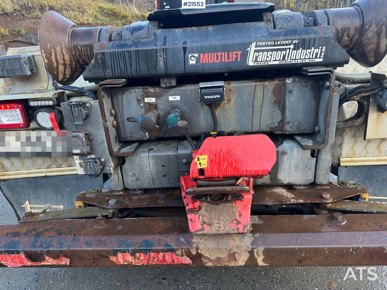 Camión multibasculante Volvo FH500 krokbil 8x2 m/ 21 t krok.