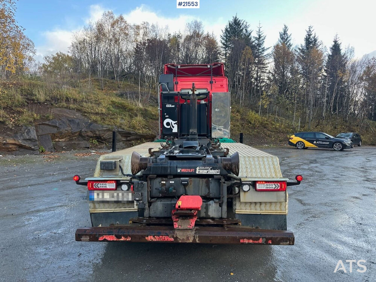 Camión multibasculante Volvo FH500 krokbil 8x2 m/ 21 t krok.