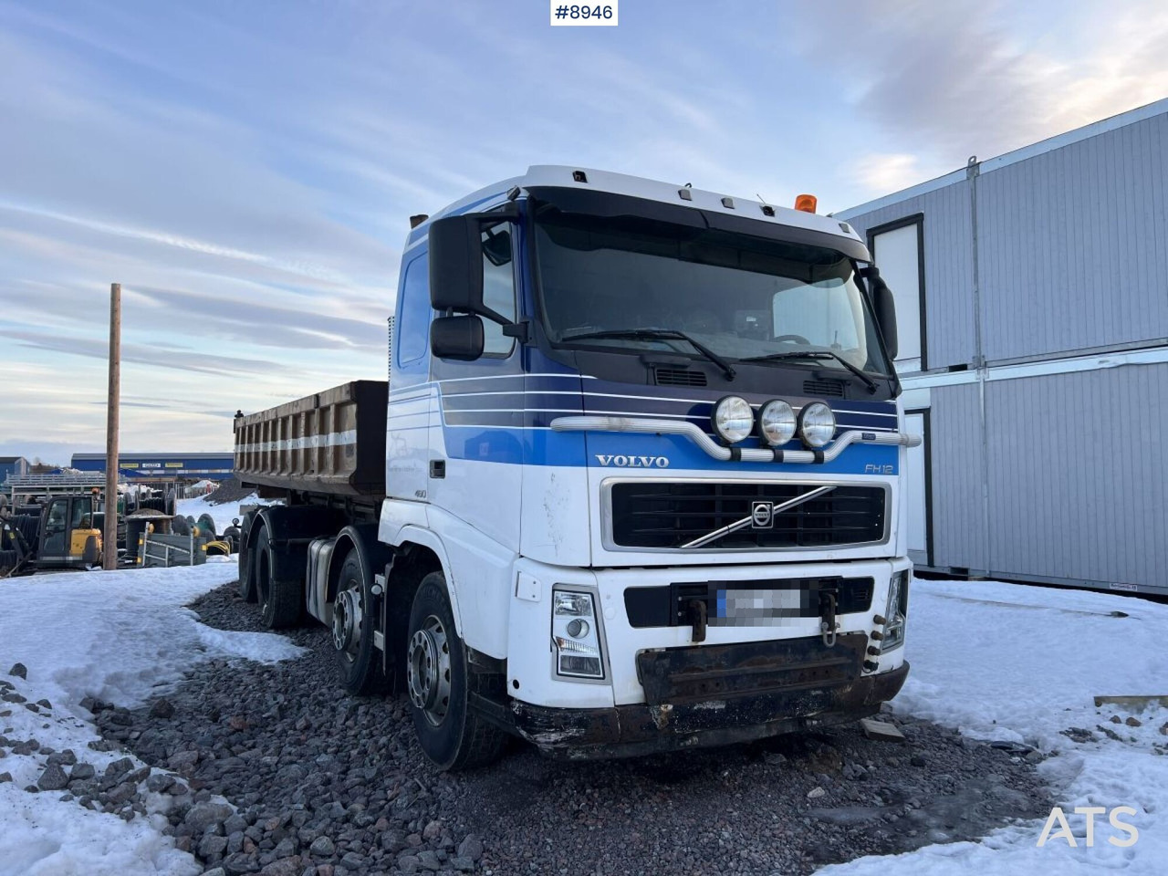 Camión multibasculante Volvo FH 12 8*2 Hooklift - REPAIR OBJECT