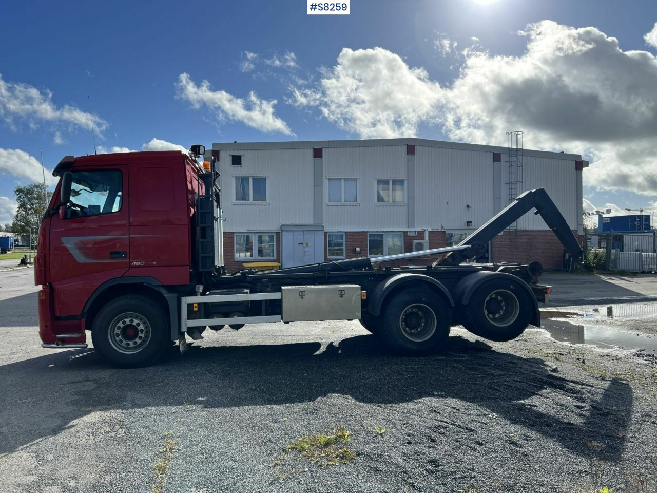 Camión multibasculante Volvo FH 480 Hook Truck, see video