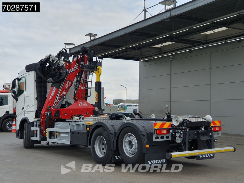 Camión multibasculante Volvo FH 500 6X2 Penz Crane 15Z9.50R HYVA 20-57-S Hooklift Lift+steering Automatic Euro 6