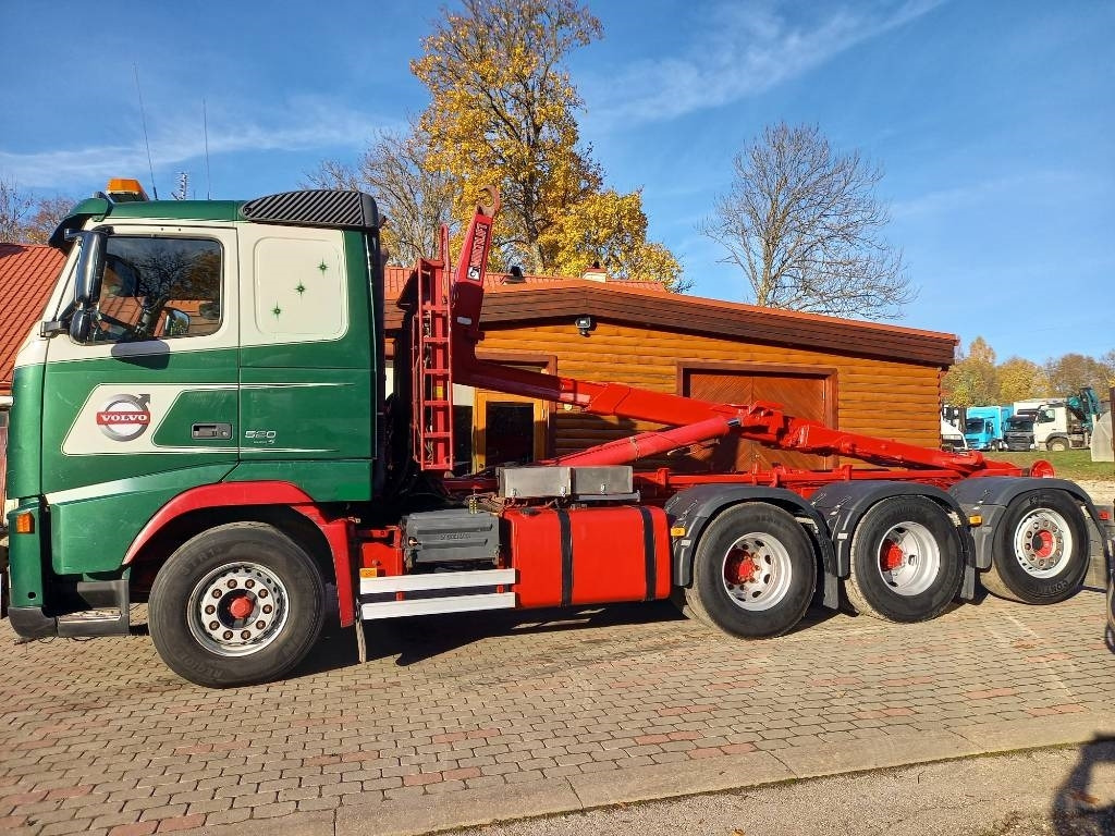 Camión multibasculante Volvo FH 520, 8x4, MULTILIFT