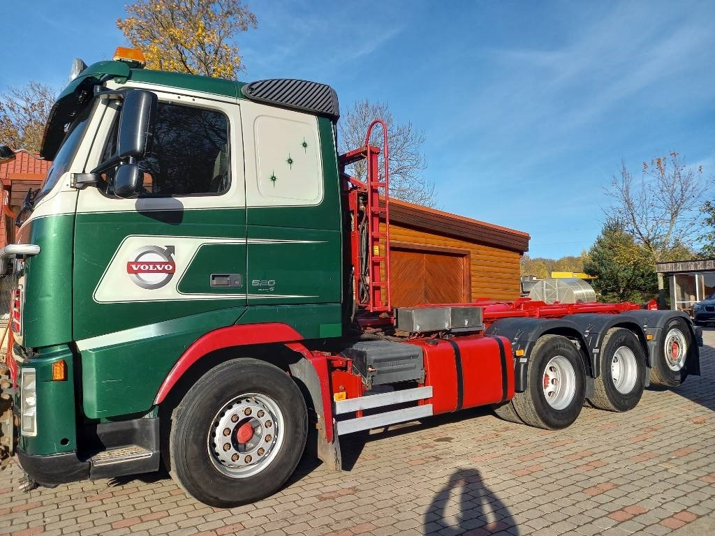 Camión multibasculante Volvo FH 520, 8x4, MULTILIFT