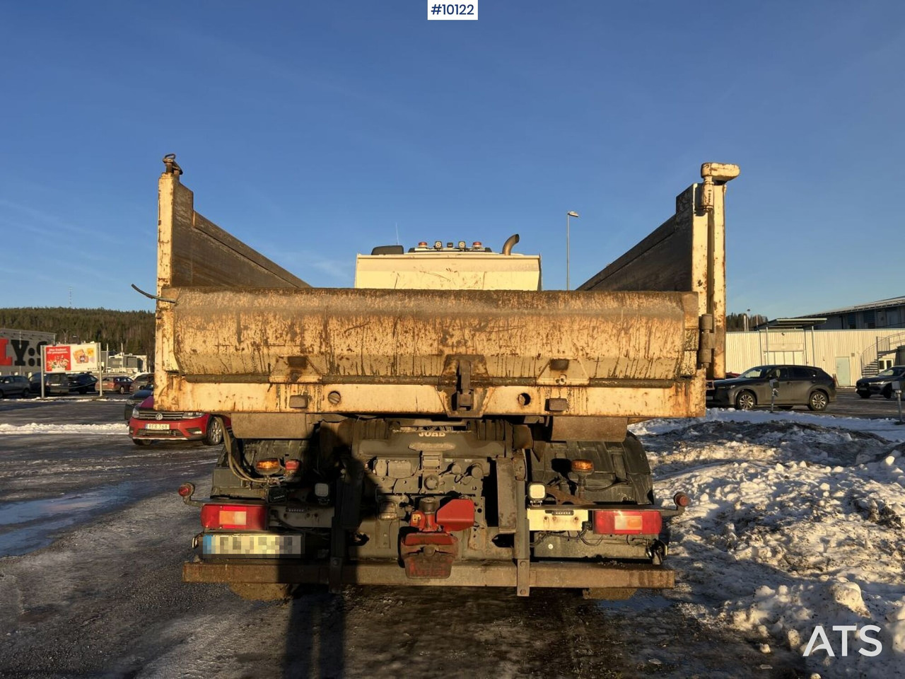 Camión multibasculante Volvo FH 8*4 Tridem Hooklift with flatbed