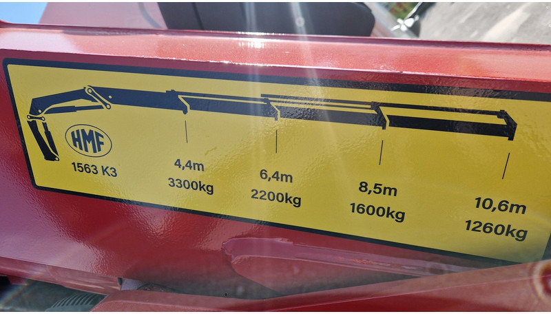 Camión multibasculante Volvo FL280 4X2 HMF 1560 + platform