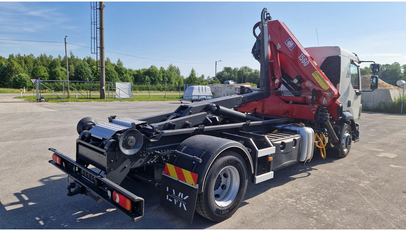 Camión multibasculante Volvo FL280 4X2 HMF 1560 + platform