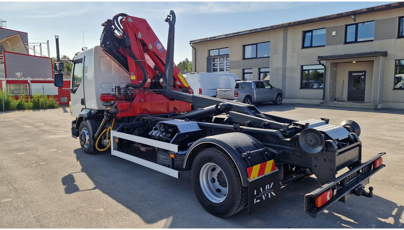 Camión multibasculante Volvo FL280 4X2 HMF 1560 + platform