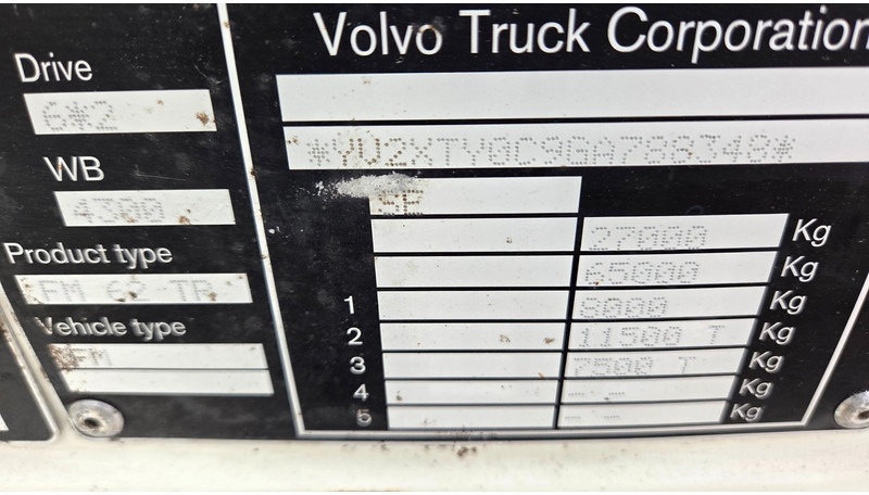 Camión multibasculante Volvo FM460 6X2*4