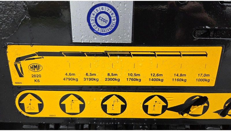 Camión multibasculante Volvo FM500 8X4*4 HMF 2620K6