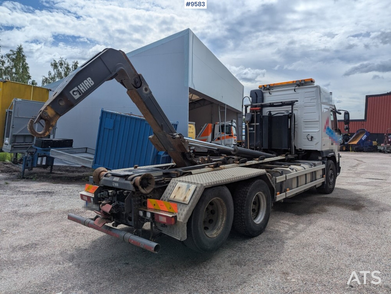 Camión multibasculante Volvo FMX 460 6X2 hook lift truck