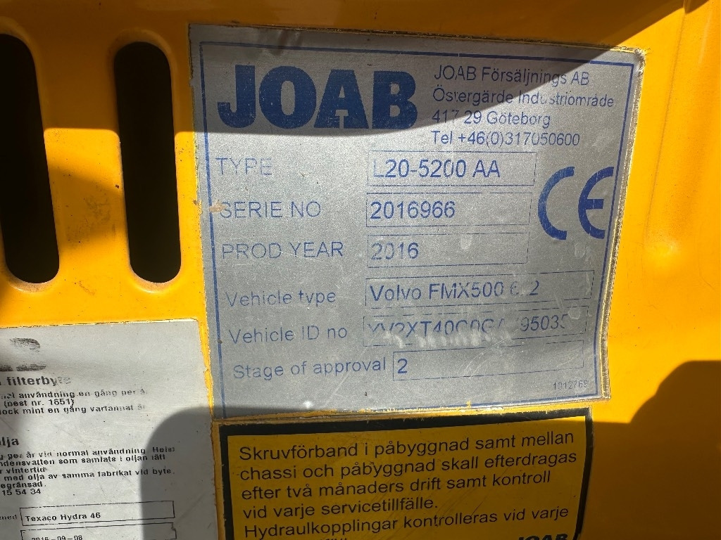 Camión multibasculante Volvo FMX 510