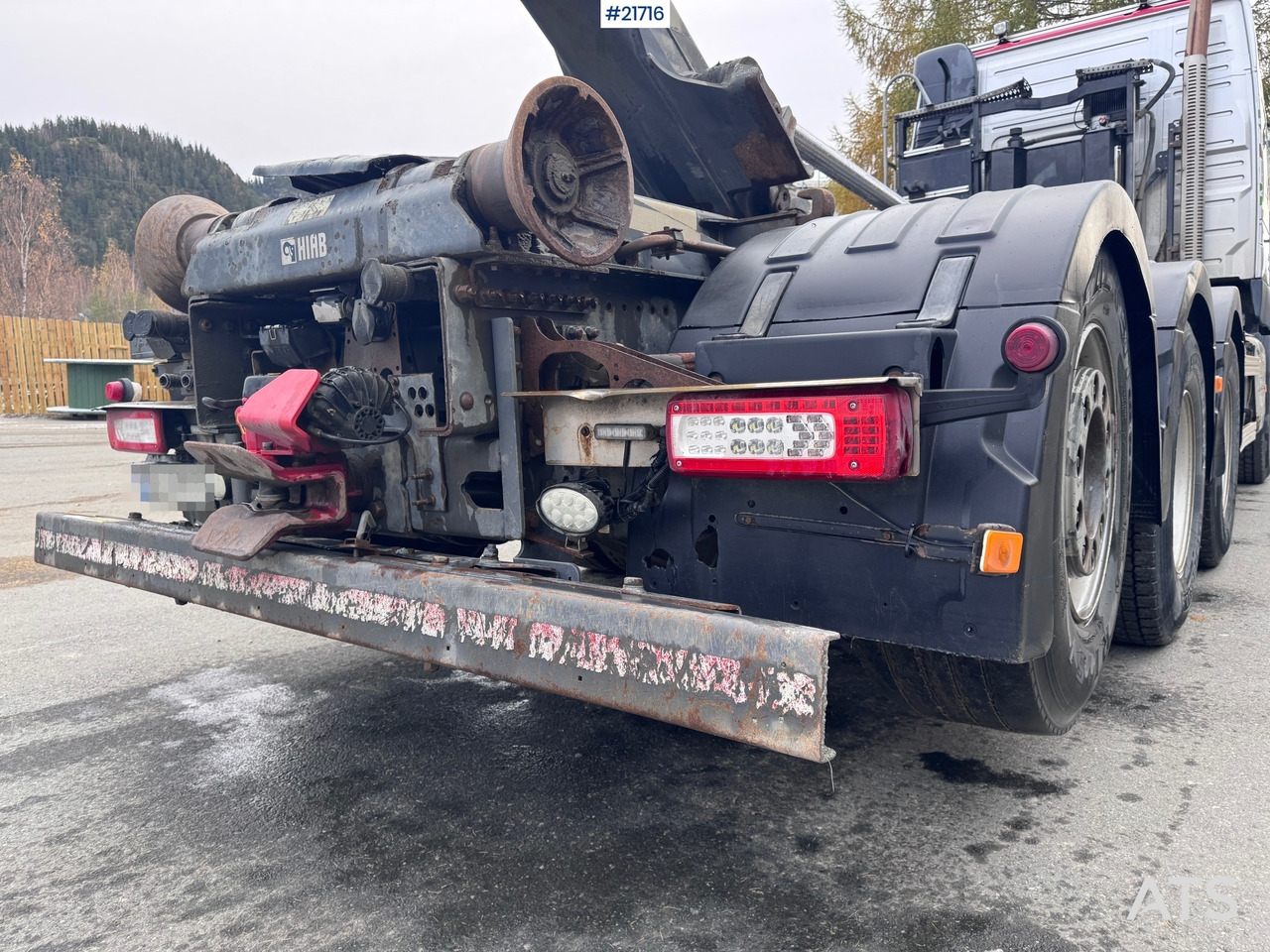 Camión multibasculante Volvo FMX 540 Krokbil - HIAB 24T Krok - Tridem