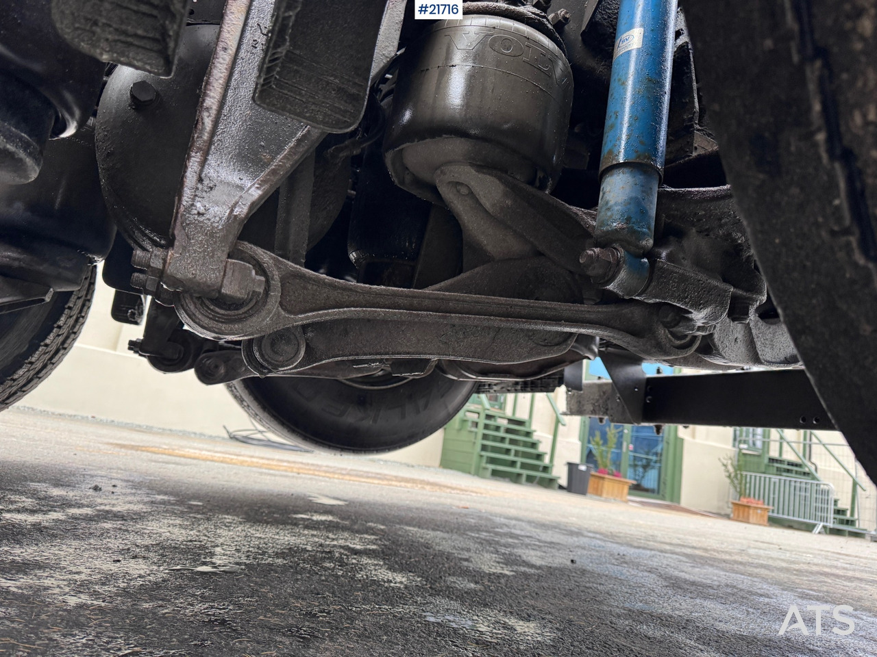 Camión multibasculante Volvo FMX 540 Krokbil - HIAB 24T Krok - Tridem