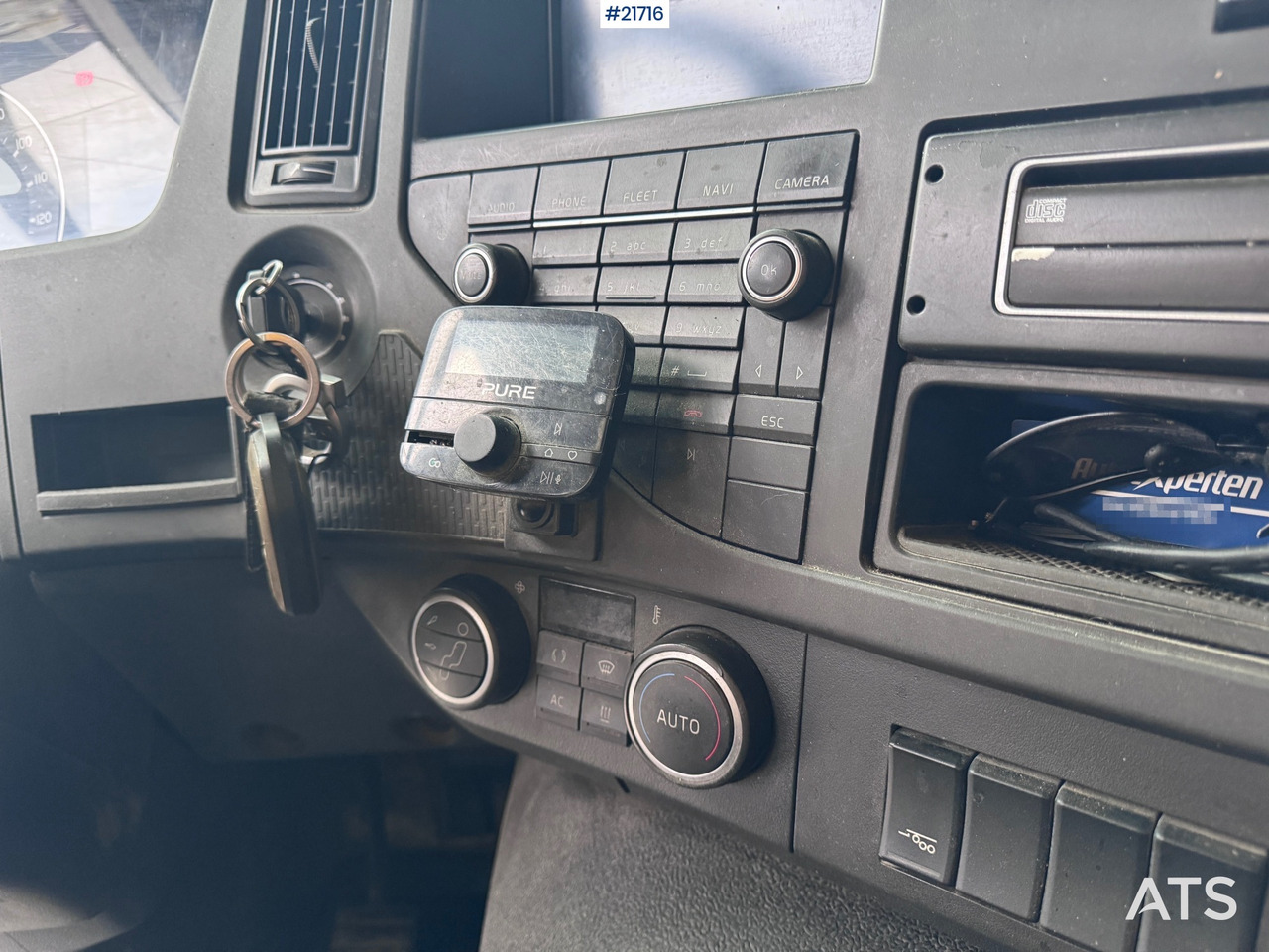 Camión multibasculante Volvo FMX 540 Krokbil - HIAB 24T Krok - Tridem