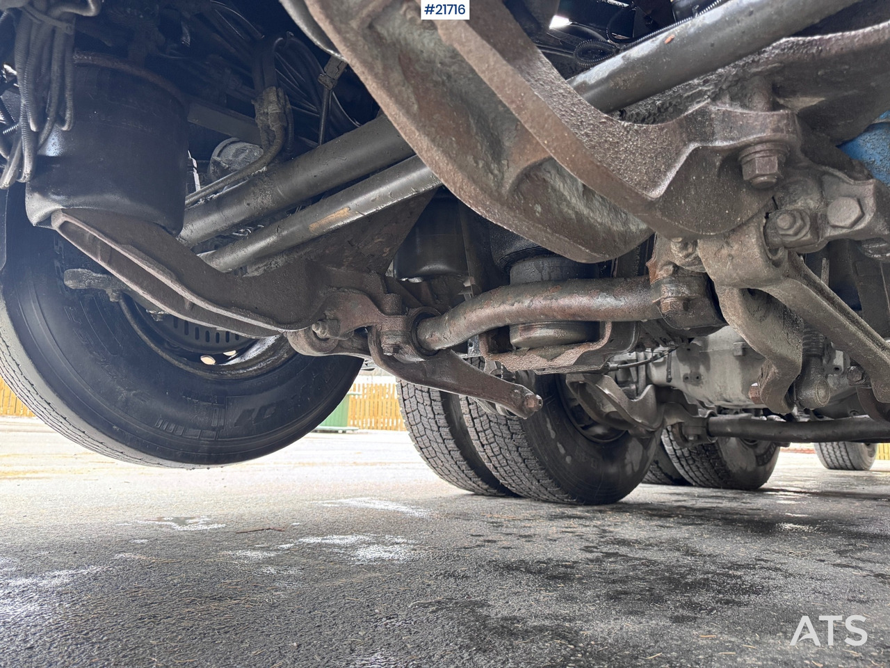 Camión multibasculante Volvo FMX 540 Krokbil - HIAB 24T Krok - Tridem