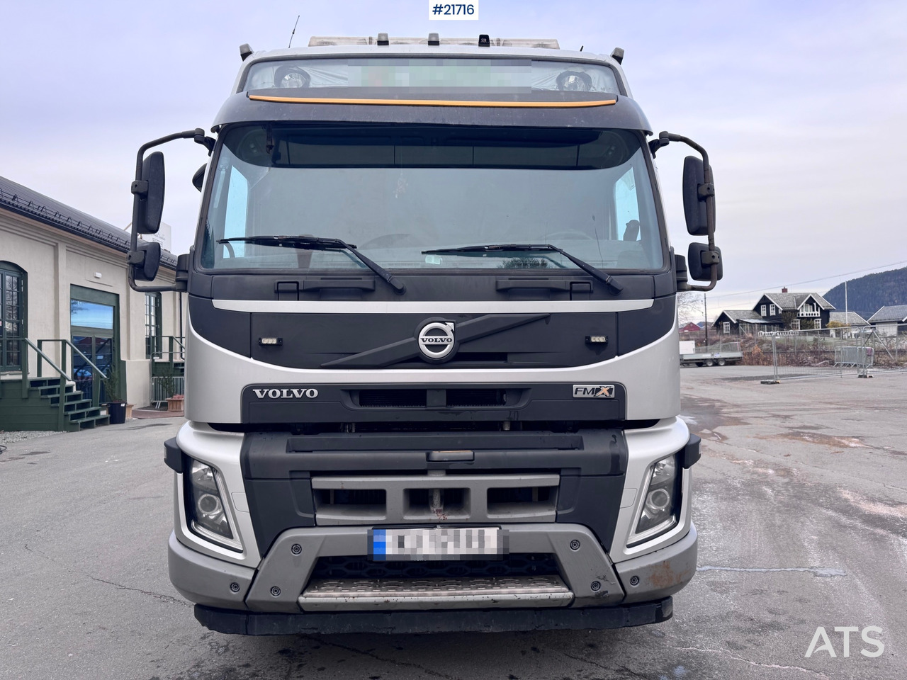 Camión multibasculante Volvo FMX 540 Krokbil - HIAB 24T Krok - Tridem
