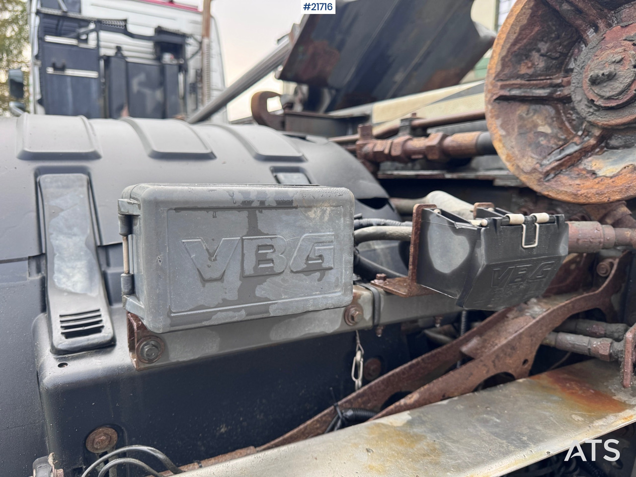 Camión multibasculante Volvo FMX 540 Krokbil - HIAB 24T Krok - Tridem