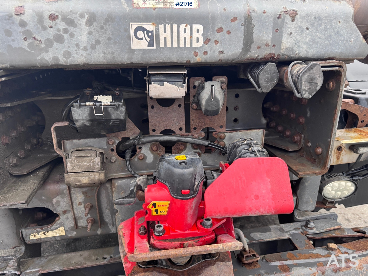 Camión multibasculante Volvo FMX 540 Krokbil - HIAB 24T Krok - Tridem