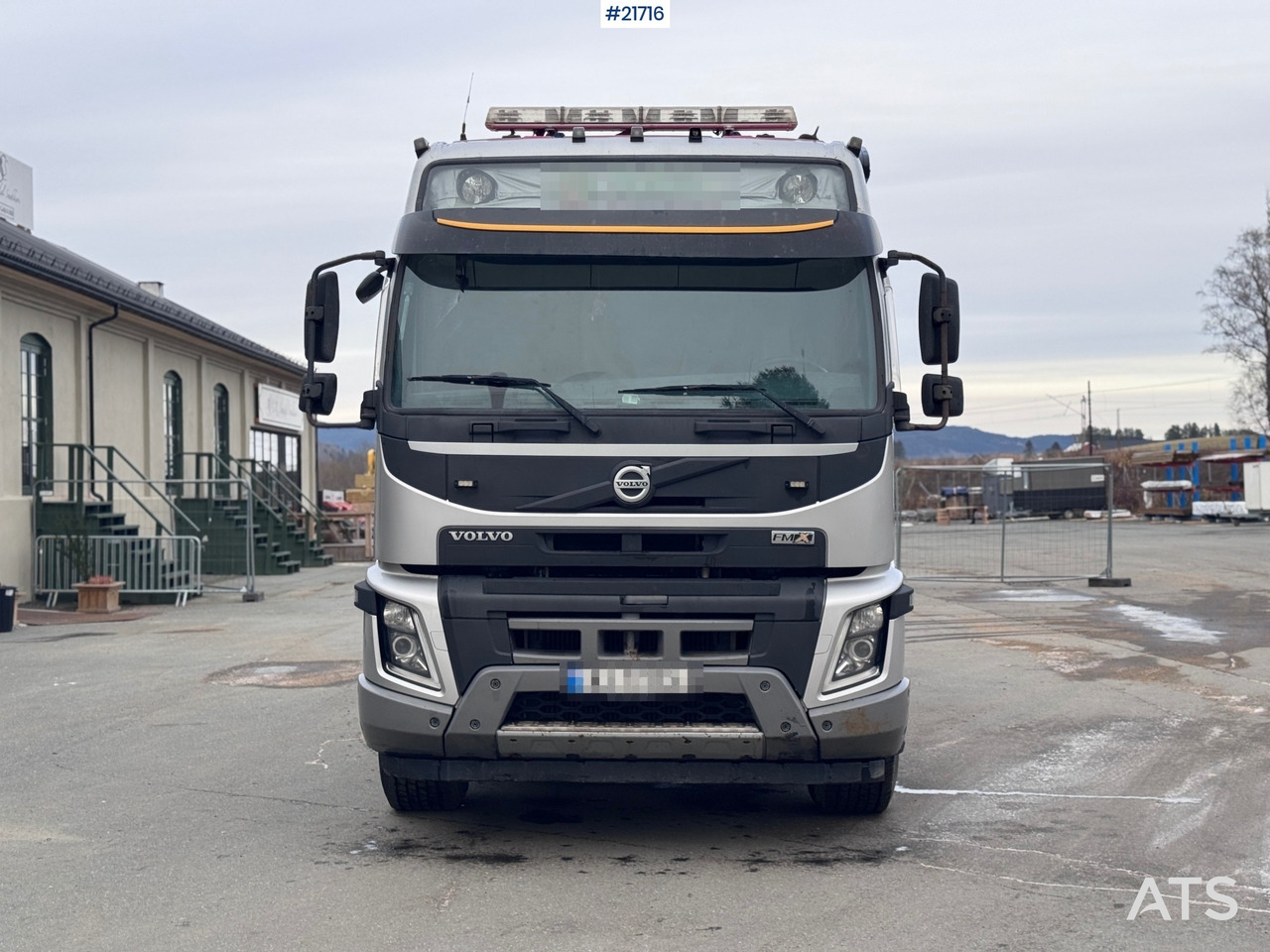 Camión multibasculante Volvo FMX 540 Krokbil - HIAB 24T Krok - Tridem