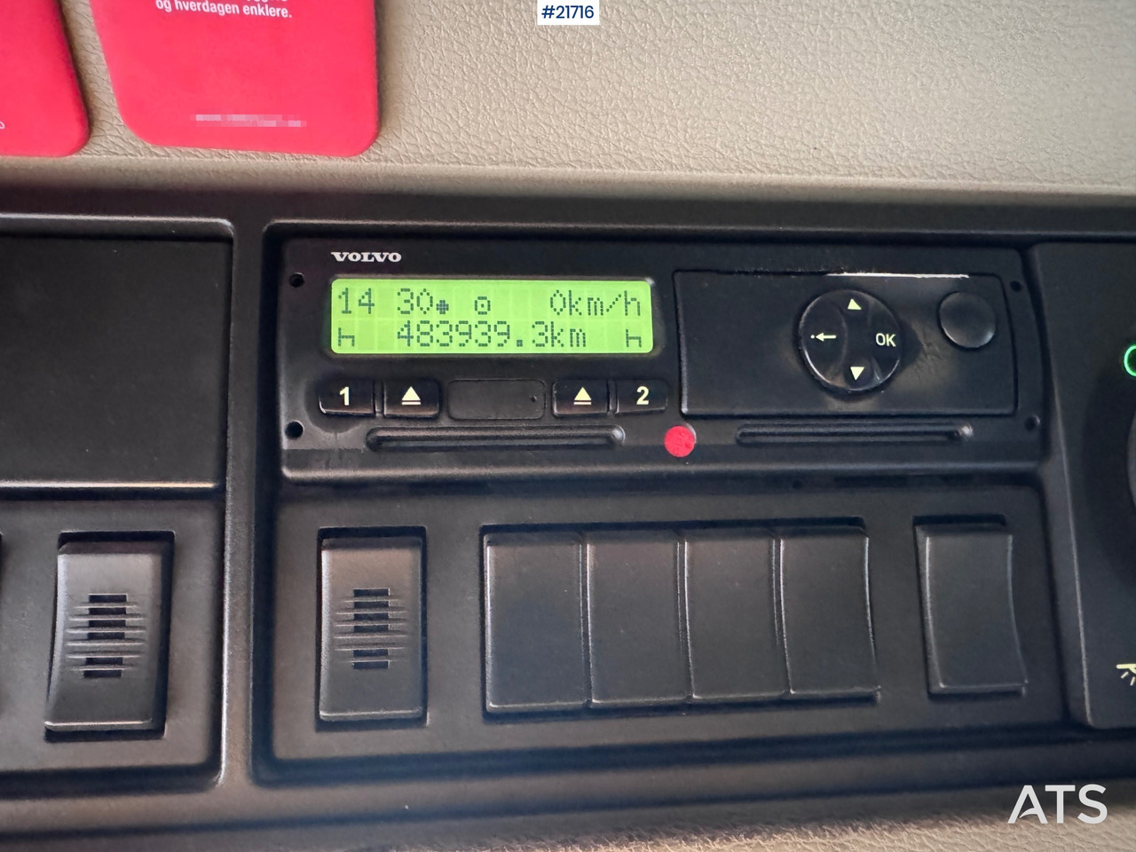 Camión multibasculante Volvo FMX 540 Krokbil - HIAB 24T Krok - Tridem