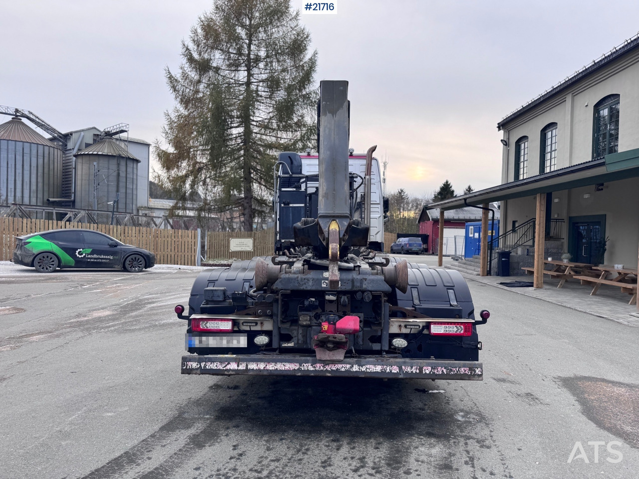 Camión multibasculante Volvo FMX 540 Krokbil - HIAB 24T Krok - Tridem