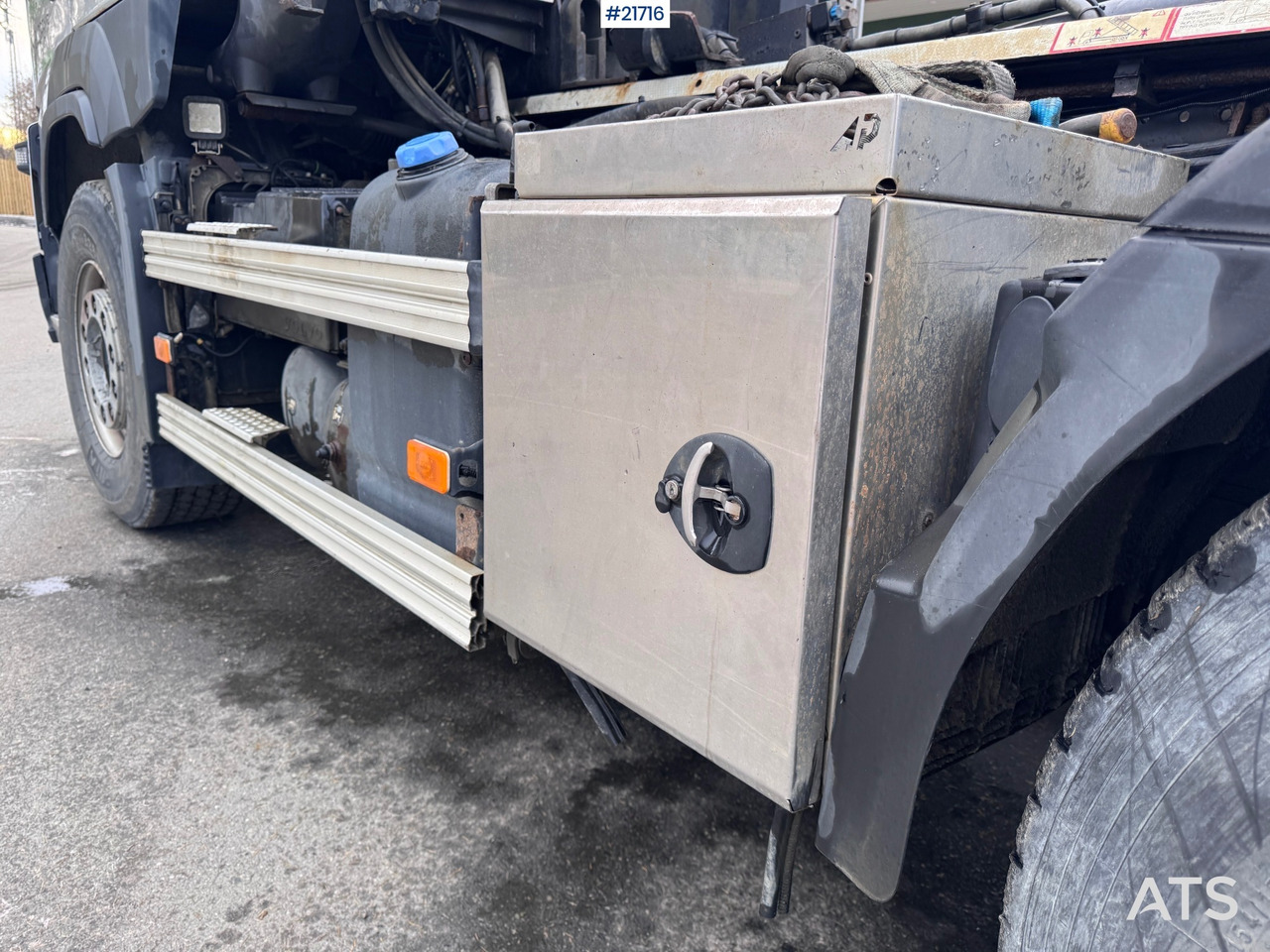 Camión multibasculante Volvo FMX 540 Krokbil - HIAB 24T Krok - Tridem