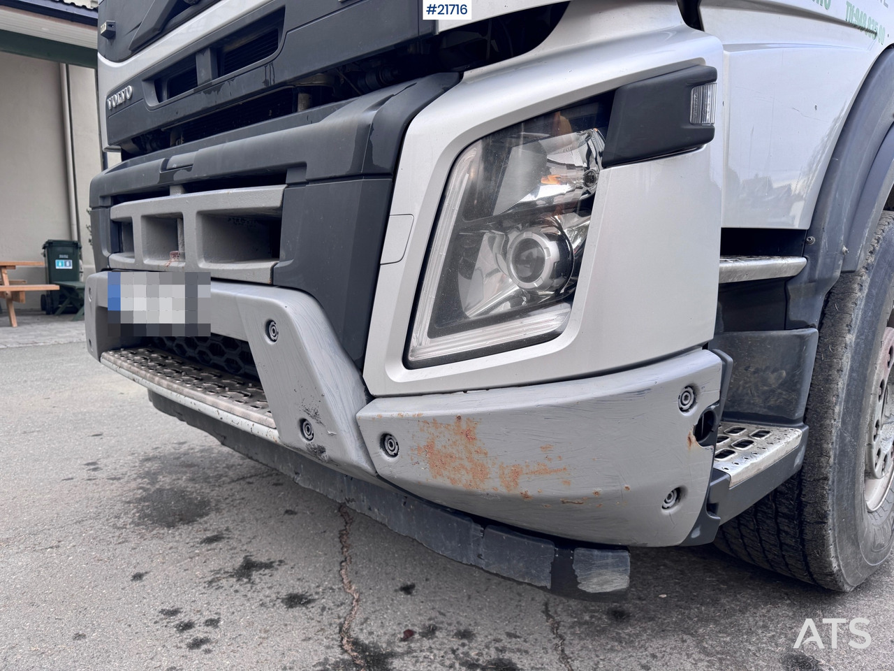 Camión multibasculante Volvo FMX 540 Krokbil - HIAB 24T Krok - Tridem