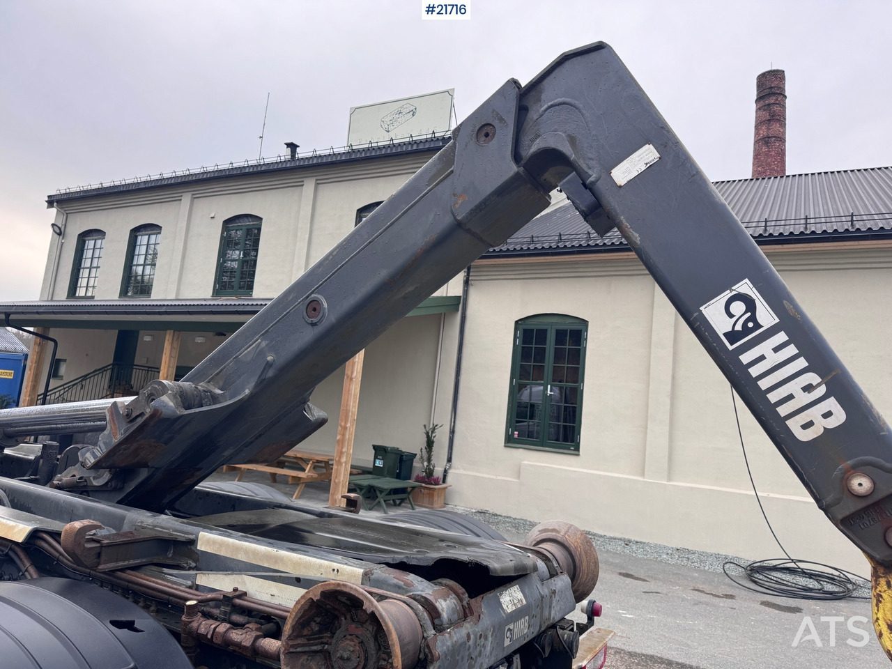 Camión multibasculante Volvo FMX 540 Krokbil - HIAB 24T Krok - Tridem