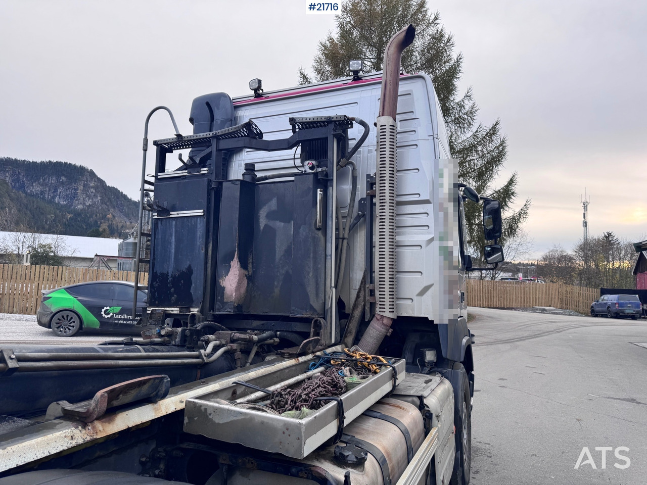 Camión multibasculante Volvo FMX 540 Krokbil - HIAB 24T Krok - Tridem