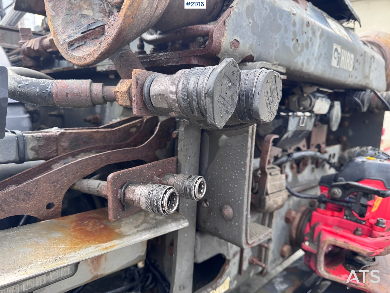 Camión multibasculante Volvo FMX 540 Krokbil - HIAB 24T Krok - Tridem