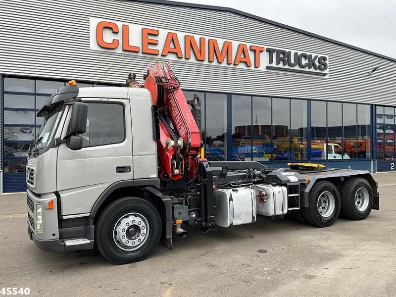 Camión multibasculante Volvo FM 340 6x4 Fassi 19 Tonmeter laadkraan