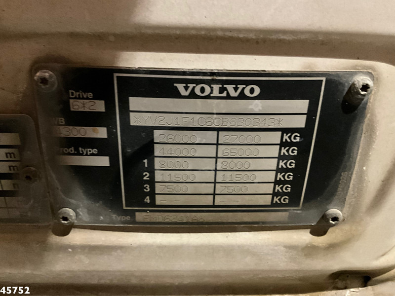 Camión multibasculante Volvo FM 410 6x2 haakarmsysteem