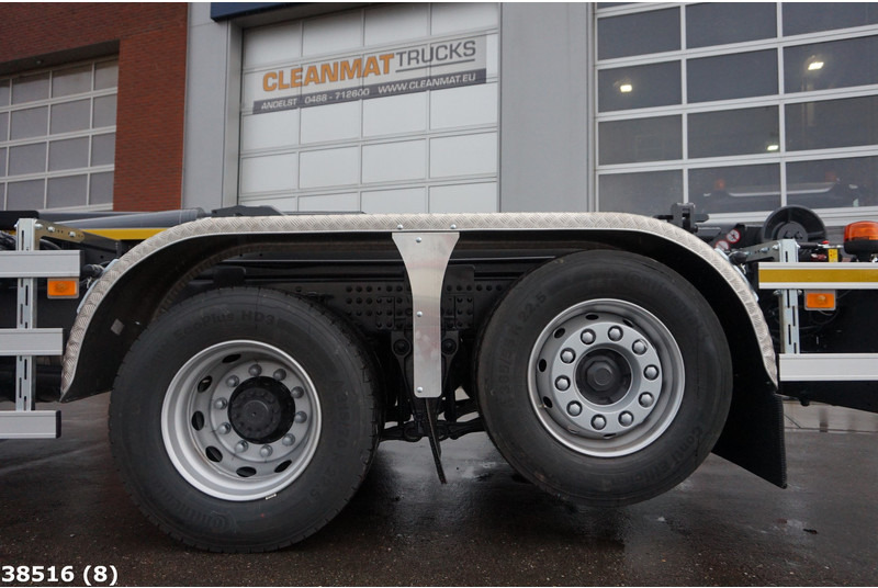 Camión multibasculante Volvo FM 410 HMF 21 Tonmeter laadkraan