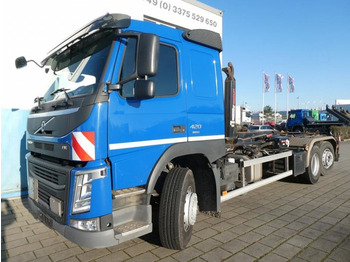 Camión multibasculante Volvo FM 420 6x2 Abrollkipper Lenk+Lift 