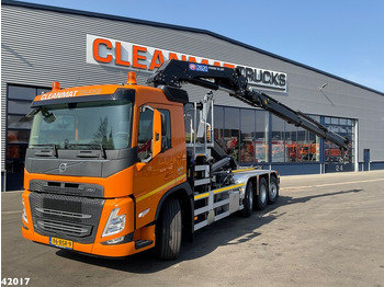 Camión multibasculante Volvo FM 420 8x2 HMF 28 Tonmeter laadkraan