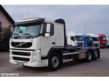 Camión multibasculante  Volvo FM 450 6x2 EURO 5 HAKOWIEC JOAB OŚ SKRĘTNA I PODNOSZONA