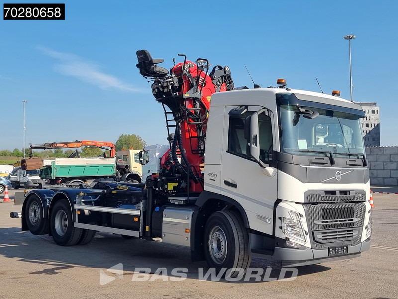 Camión multibasculante Volvo FM 460 6X2 Palfinger Q150Z96 Epsilon Kran + PHT20SLD5 hooklift VEB Euro 6
