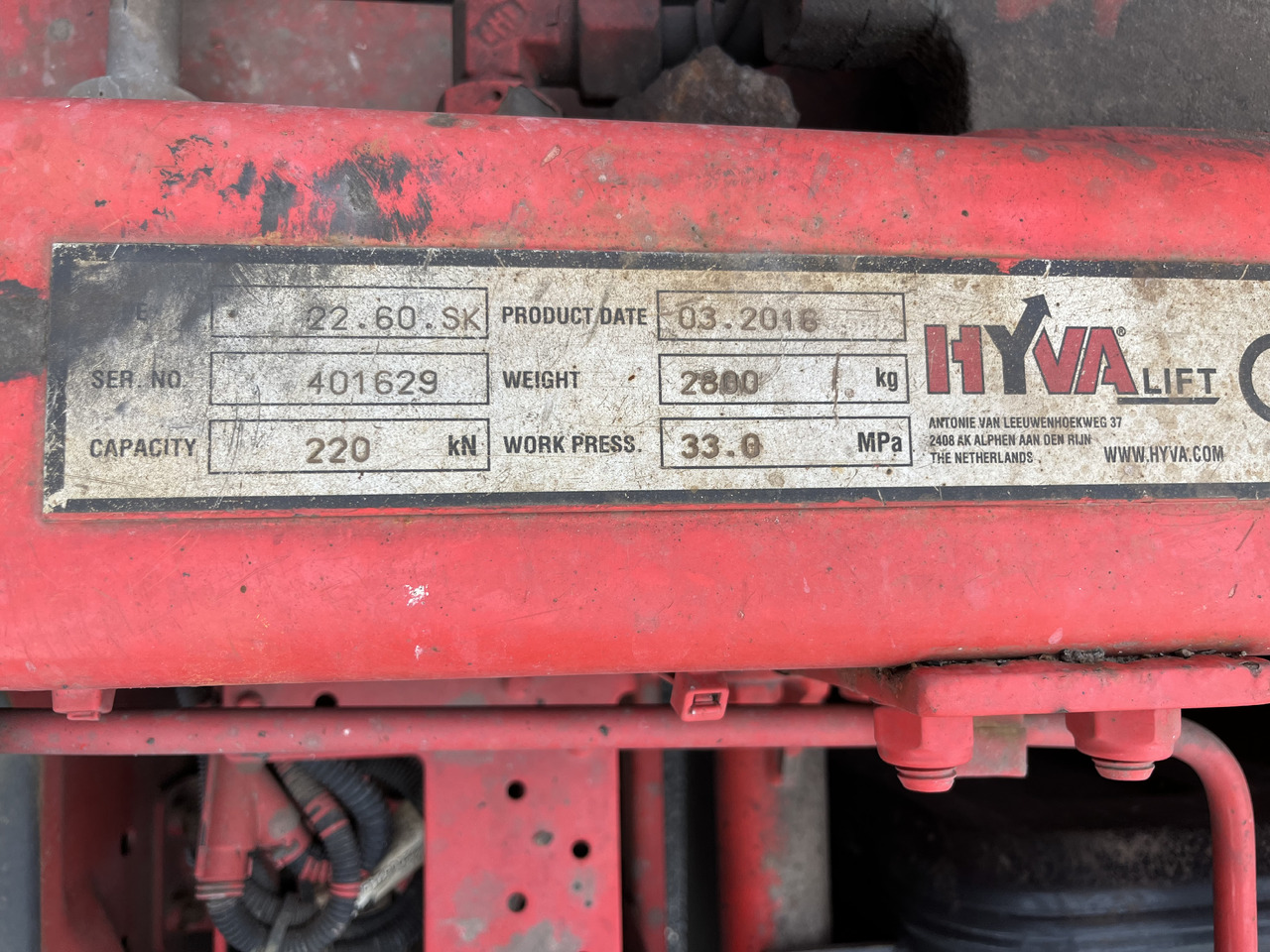 Camión multibasculante Volvo FM 500 8x4