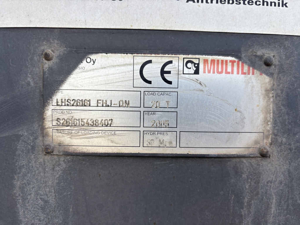 Camión multibasculante Volvo FM 6x2 Abrollkipper