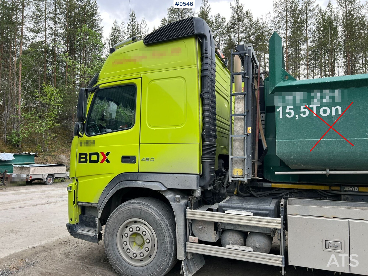 Camión multibasculante Volvo FM 8*4 Tridem Lastväxlare