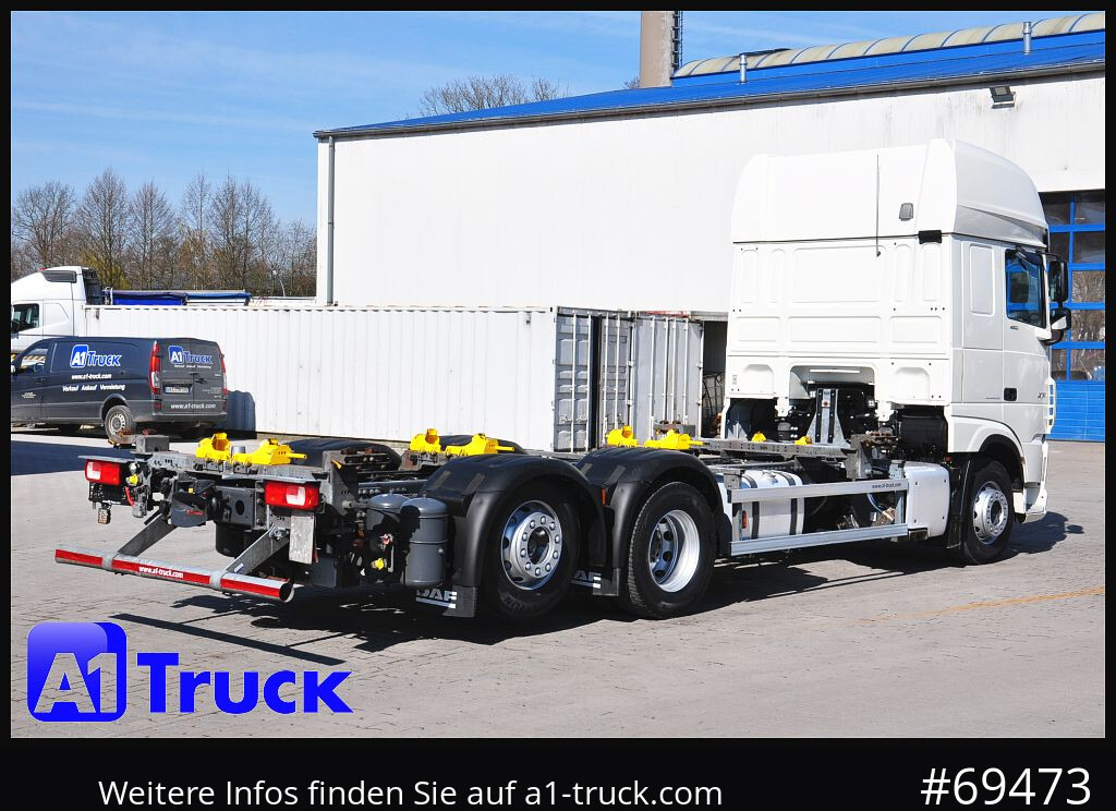 Camión portacontenedore/ Intercambiable DAF DAF XF 480 FAR SSC Intarder Multiwechsler, 7.82