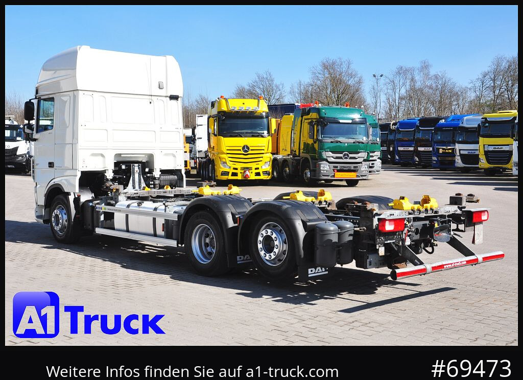 Camión portacontenedore/ Intercambiable DAF DAF XF 480 FAR SSC Intarder Multiwechsler, 7.82