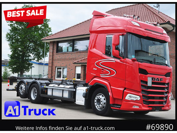 Camión portacontenedore/ Intercambiable DAF XF 480, BDF, 7,45, 7,82, Lift-Lenkachse,