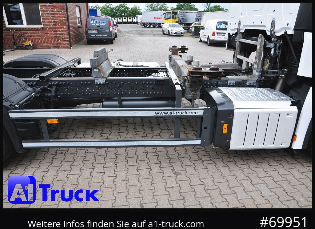 Camión portacontenedore/ Intercambiable MERCEDES-BENZ 2545, Multi BDF, Wechsler, 7.45-7.82, MIDI, LIftachse