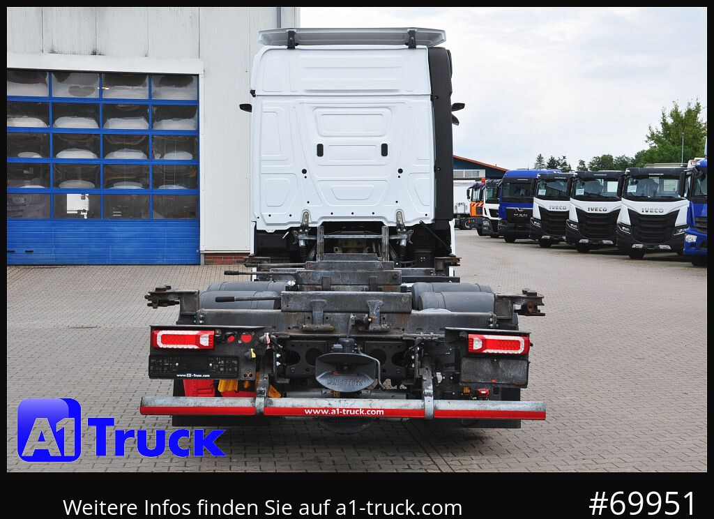 Camión portacontenedore/ Intercambiable MERCEDES-BENZ 2545, Multi BDF, Wechsler, 7.45-7.82, MIDI, LIftachse