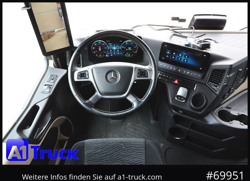 Camión portacontenedore/ Intercambiable MERCEDES-BENZ 2545, Multi BDF, Wechsler, 7.45-7.82, MIDI, LIftachse